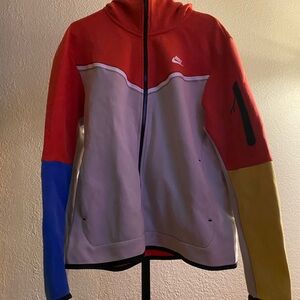 Nike Orange Zip-Up Jacket